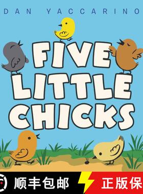 【3-4周达】Five Little Chicks: An Easter And Springtime Book For Kids [9780063037748]