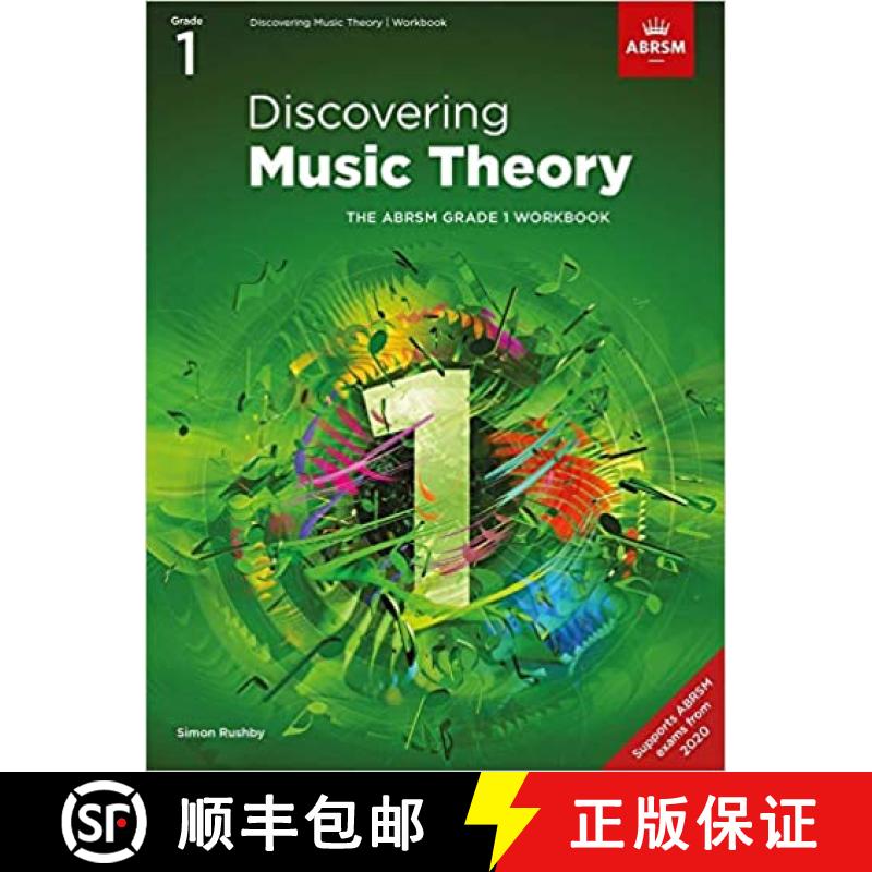 【2-3周达】Discovering Music Theory, The ABRSM Grade 1 Workbook (Theory workbooks (ABRSM)) [9781786013453]