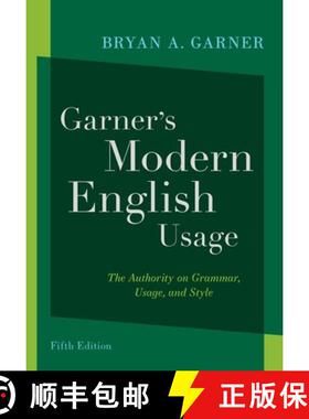 预订 Garner's Modern English Usage [9780197599020]