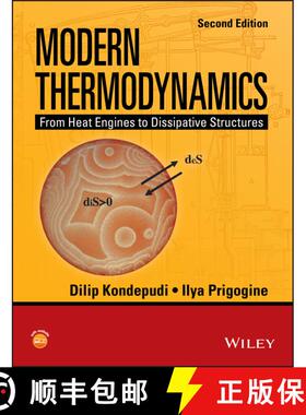 【3-4周达】Modern Thermodynamics - From Heat Engines To Dissipative Structures 2E [Wiley化学化工] [9781118371817]