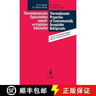 【3-4周达】Thermodynamische Eigenschaften umweltverträglicher Kältemittel / Thermodynamic Propertie... [9783642794018]