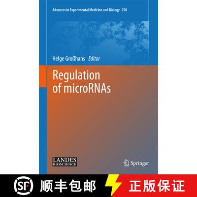 【3-4周达】精装 Regulation of microRNAs [9781441978226]