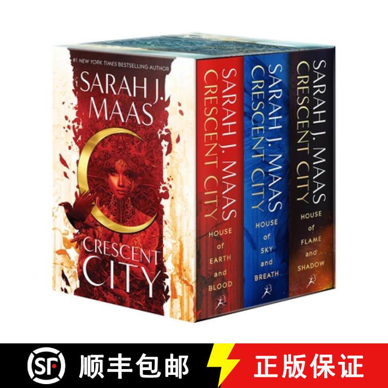 【3-4周达】Crescent City Hardcover Box Set : Devour all three books in the SENSATIONAL Crescent City ... [9781526670922]
