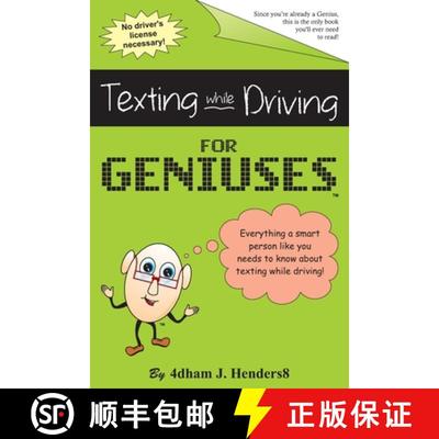 【3-4周达】Texting While Driving for Geniuses: Gag Book [9781632319982]