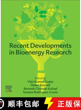 【3-4周达】Recent Developments in Bioenergy Research [9780128195970]