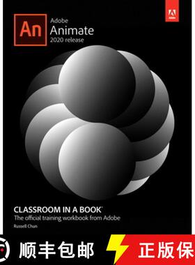 【3-4周达】Adobe Animate Classroom in a Book (2020 Release) [9780136449331]