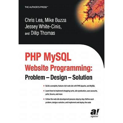 【4周达】PHP MySQL Website Programming: Problem - Design - Solution [9781590591505]