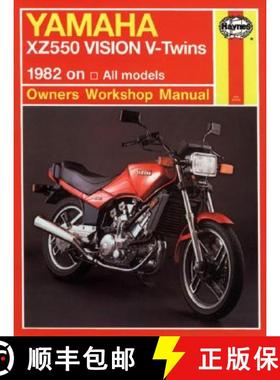 【3-4周达】Yamaha Xz 550 Vision V-Twins Owners Workbook Manual, No. M821: 1982 on [9781850107613]