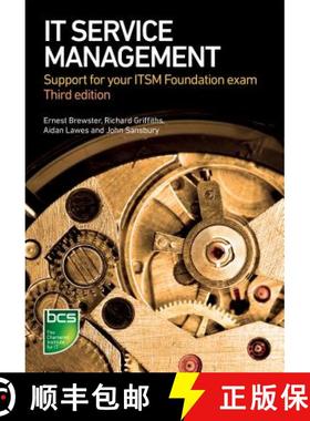 【3-4周达】IT Service Management : Support for your ITSM Foundation exam [9781780173184]