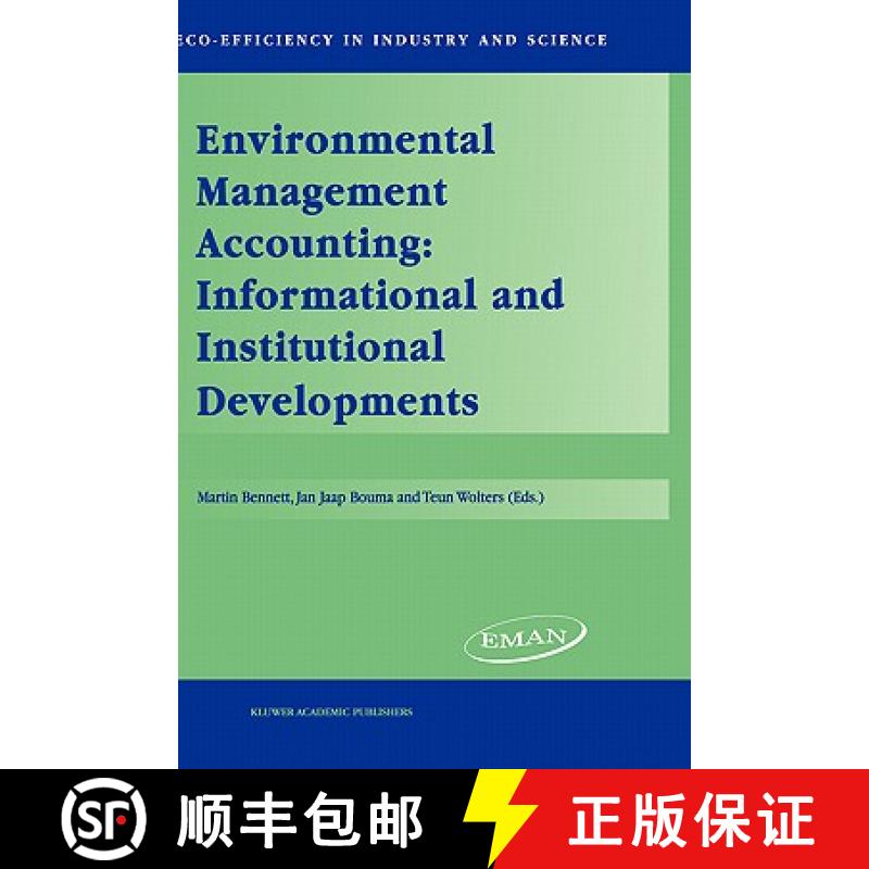 【3-4周达】Environmental Management Accounting: Informational and Institutional Developments [9781402005527]