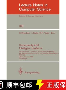 【3-4周达】Uncertainty and Intelligent Systems: 2nd International Conference on Information Processin... [9783540194026]