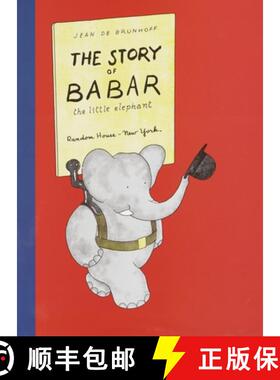 【3-4周达】The Story of Babar: The Little Elephant [9780394805757]