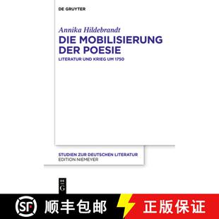 1750 Der Und Krieg Literatur Mobilisierung Poesie 9783110609479 预订 Die