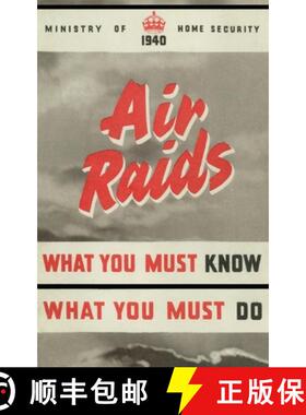 【3-4周达】Air Raids. What You Must Know, What You Must Do [9781783319459]