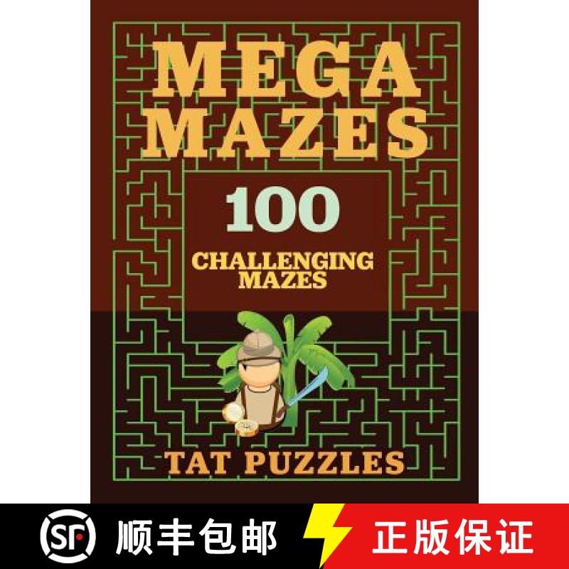 【3-4周达】Mega Mazes [9781925332322]