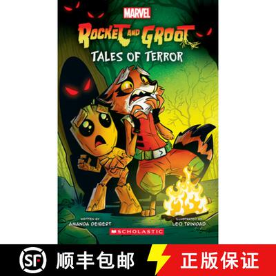 【3-4周达】Tales of Terror: A Graphix Book (Marvel's Rocket and Groot) [9781339042534]