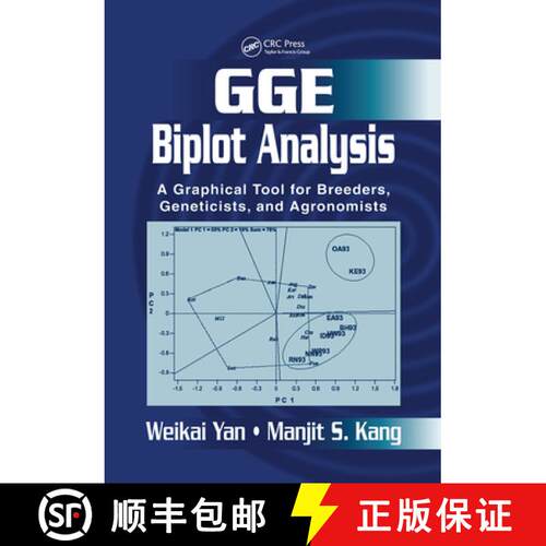 【3-4周达】Gge Biplot Analysis: A Graphical Tool for Breeders, Geneticists, and Agronomists [9780367454791]