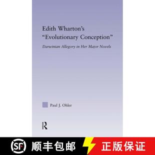 Wharton Conception Edith Major 9780415880060 Her 4周达 Allegory Darwinian Evolutionary Novels