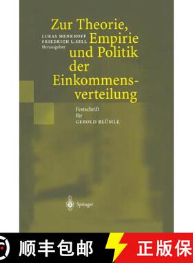 【3-4周达】Zur Theorie, Empirie und Politik der Einkommensverteilung : Festschrift für Gerold Blümle [9783642627354]