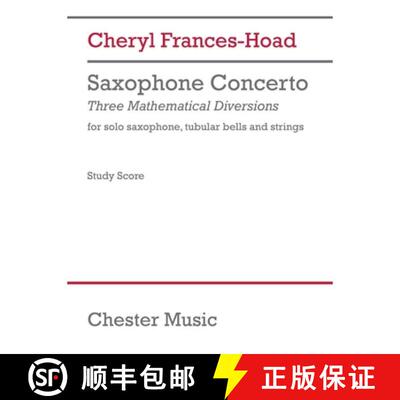 【3-4周达】Saxophone Concerto: Three Mathematical Diversions [9798350177176]
