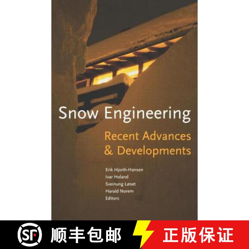 【3-4周达】Snow Engineering 2000: Recent Advances and Developments [9789058091482]