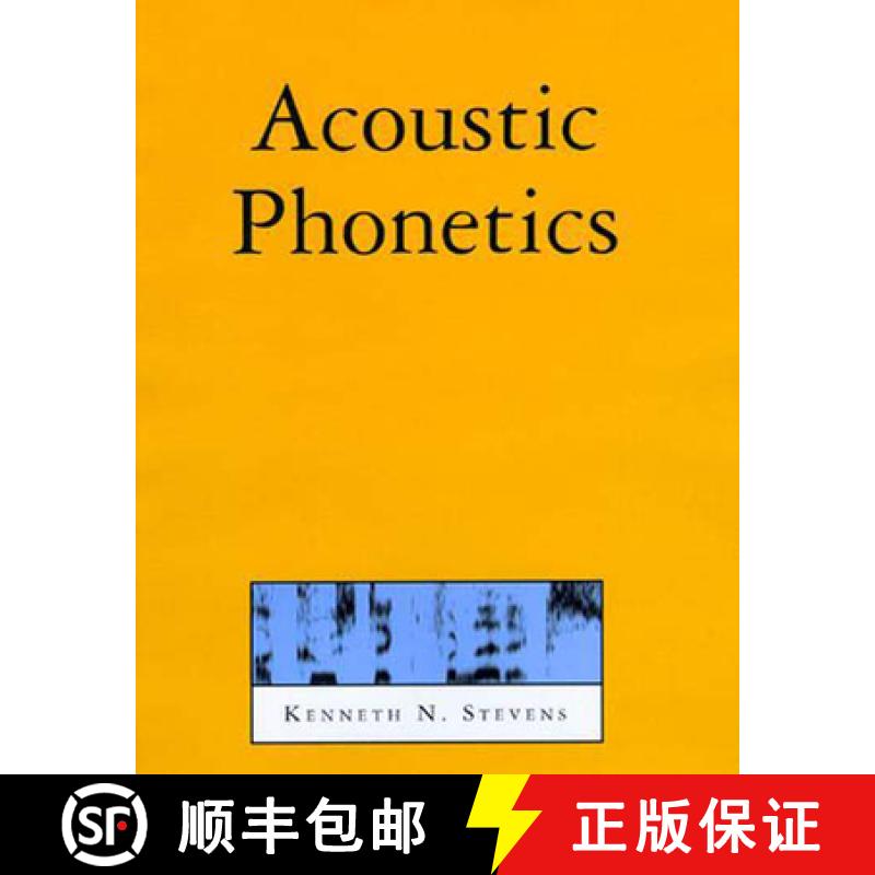 【2-3周达】Acoustic Phonetics [9780262692502]