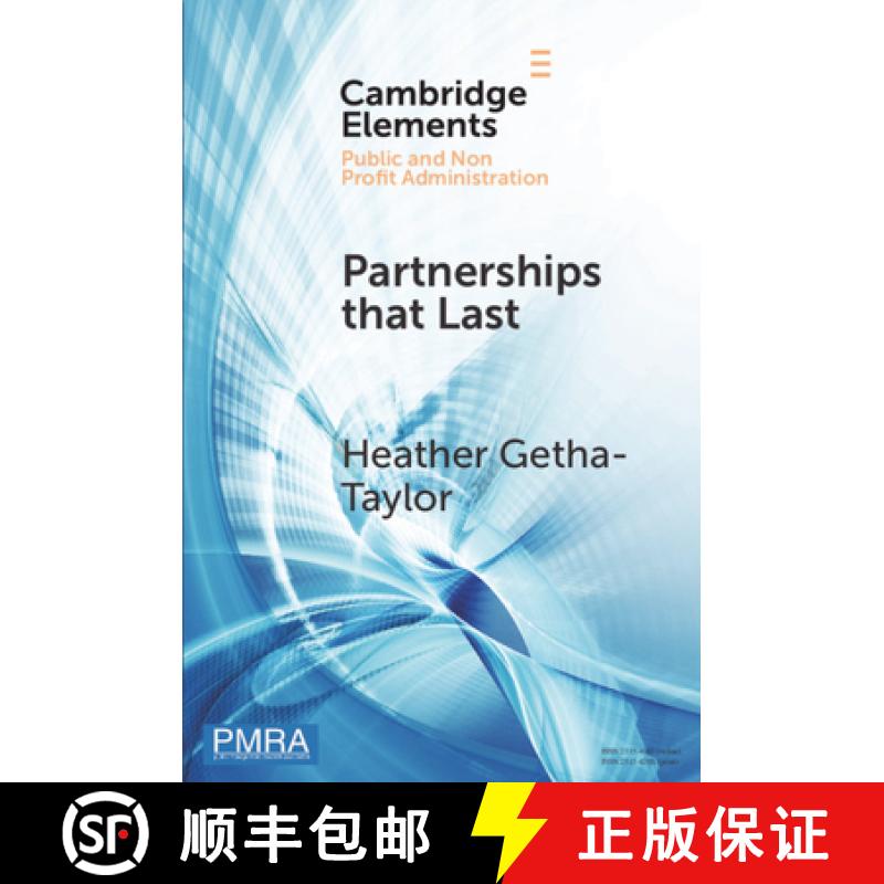 【3-4周达】Partnerships that Last: Identifying the Keys to Resilient Collaboration [9781108745284]