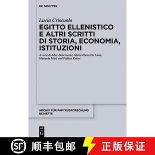 Istituzioni Storia Scritti Ellenistico Altri 9783111353661 预订 Economia Egitto
