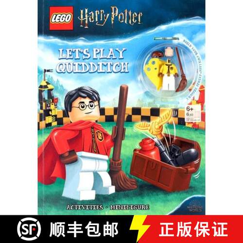 【3-4周达】Lego Harry Potter: Let's Play Quidditch! [With Minifigure] [9780794448080]