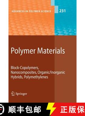 【3-4周达】Polymer Materials : Block-Copolymers, Nanocomposites, Organic/Inorganic Hybrids, Polymethy... [9783642264481]