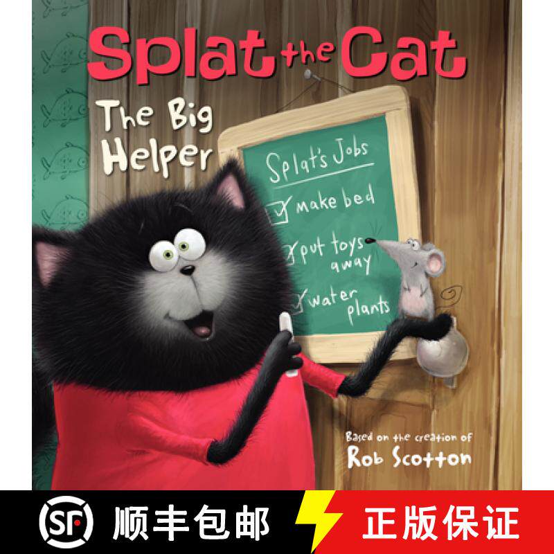 预订 Splat the Cat: The Big Helper [9780062294272]
