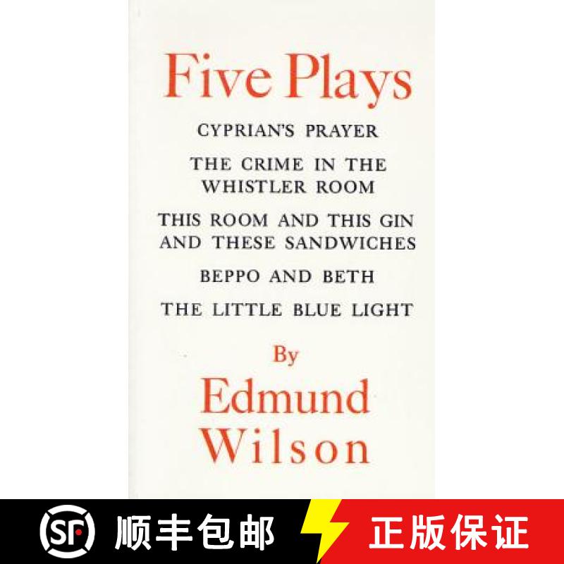 【3-4周达】Five Plays: Cyprian's Prayer, the Crime in the Whistler Room, This Room and This Gin and T... [9780374526658]
