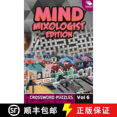 预订 Mind Mixologist Edition Vol 6 : Crossword Puzzles [9781682803820]