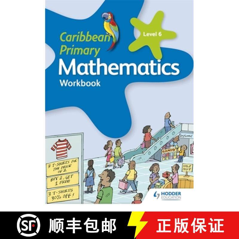 【3-4周达】Caribbean Primary Mathematics Workbook 6 6th edition [9781510414136]