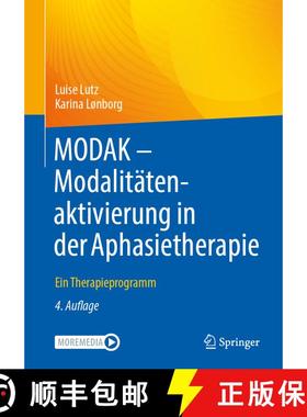 【3-4周达】MODAK - Modalitätenaktivierung in der Aphasietherapie: Ein Therapieprogramm (4. Auflage 2... [9783662673508]