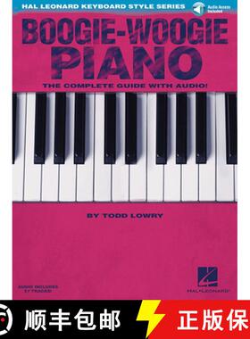 【3-4周达】Hal Leonard Keyboard Style Series: Boogie-Woogie Piano (Book/Online Audio) [9781480330313]