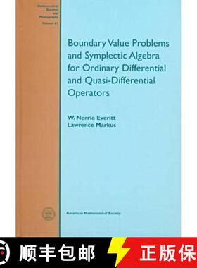 【3-4周达】Boundary Value Problems and Symplectic Algebra for Ordinary Differential and Quasi-differe... [9780821810804]