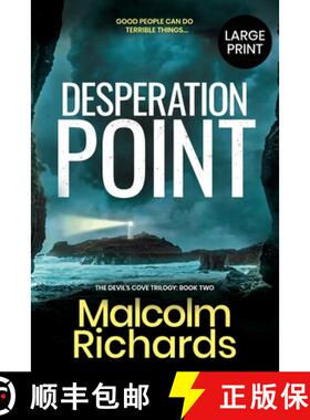 【3-4周达】Desperation Point: Large Print Edition [9781914452062]