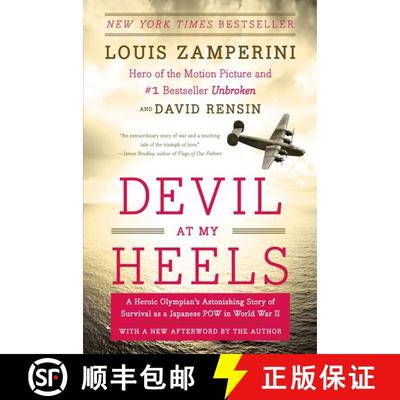 【3-4周达】Devil at My Heels: A Heroic Olympian's Astonishing Story of Survival as a Japanese POW in ... [9780062118851]