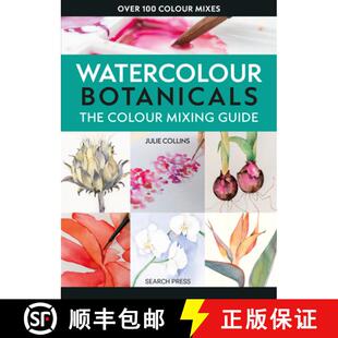 The Colour Botanicals 9781800922440 Watercolour 3周达 Guide Mixing