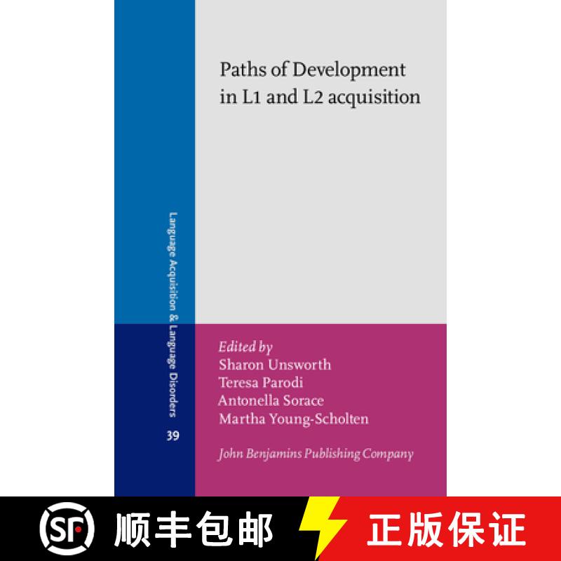 【2-3周达】Paths of Development in L1 and L2 Acquisition [9789027252999]