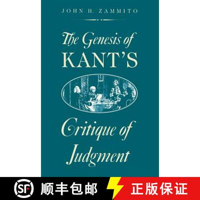 【3-4周达】The Genesis of Kant`s Critique of Judgment (Paper) [9780226978550]