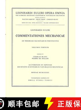 【3-4周达】Commentationes Mechanicae et Astronomicae AD Physicam Cosmicam Pertinentes [9783764314590]