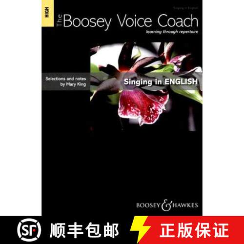 【3-4周达】The Boosey Voice Coach: Singing in English High Voice: Learning Through Repertoire [9780851625423]
