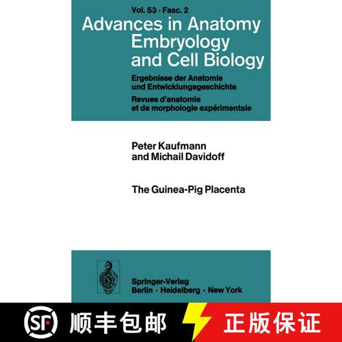 【3-4周达】The Guinea-Pig Placenta [9783540081791]