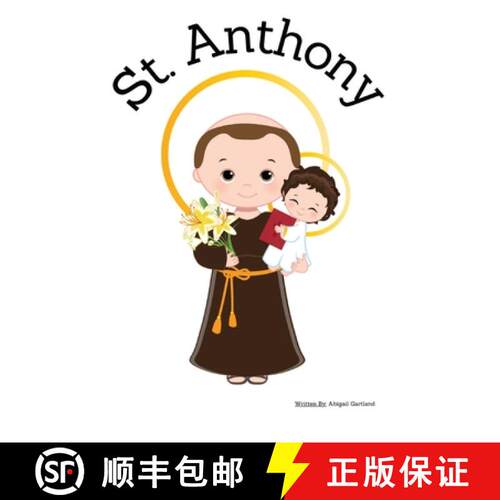 【3-4周达】St. Anthony - Children's Christian Book - Lives of the Saints [9798869343581]