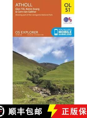 【3-4周达】Atholl, Glen Tilt, Beinn Dearg & Carn nan Gabhar [9780319242902]