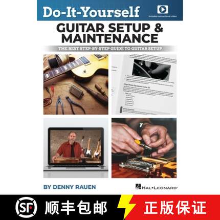【3-4周达】Do-It-Yourself Guitar Setup & Maintenance - The Best Step-By-Step Guide to Guitar Setup: B... [9781705184271]