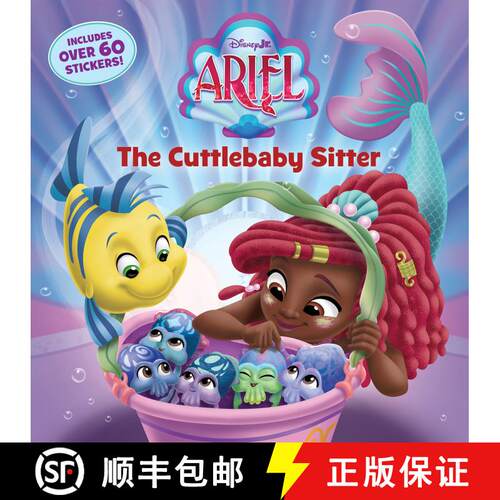 【3-4周达】Disney Junior Ariel: Cuttlebaby Sitter [9781368113151]