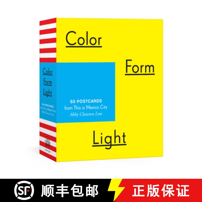 【3-4周达】Color Form Light: 50 Postcards from This Is Mexico City [9781524762148]